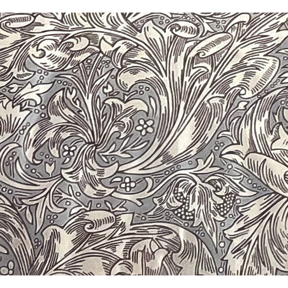 William MORRIS & CO. KING Duvet Cover Set Blue White Reversible 100% COTTON NWT - Picture 11 of 15